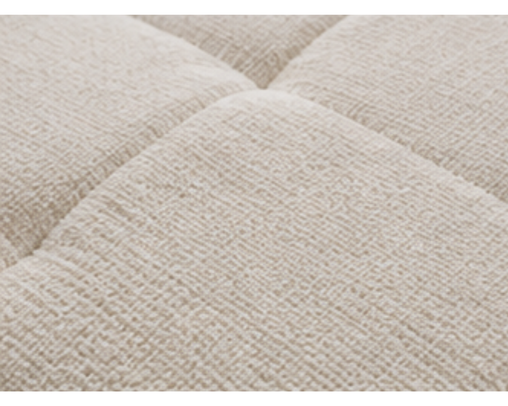 Canapé d’angle modulable en chenille avec méridienne | ÉDIO