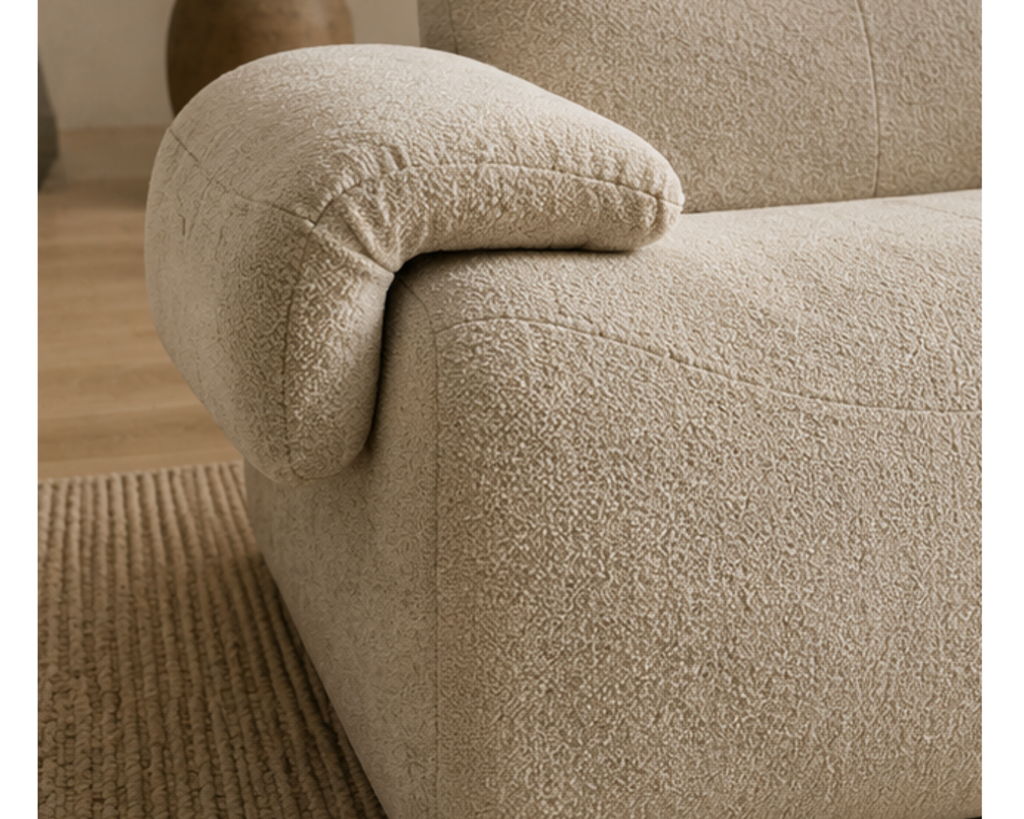 Canapé d'angle modulable en chenille | NOVO