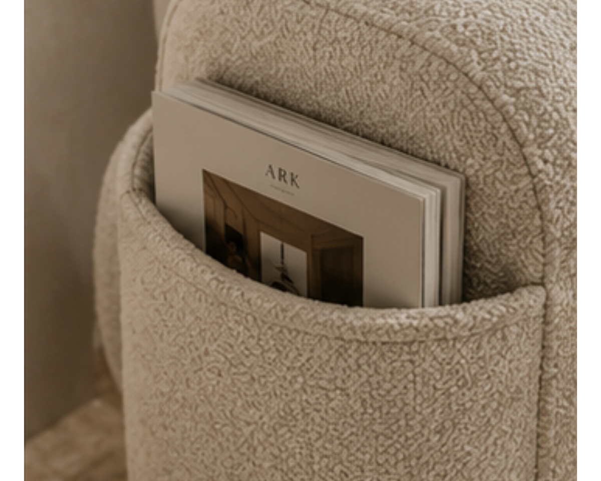 Canapé d'angle modulable en chenille | NOVO