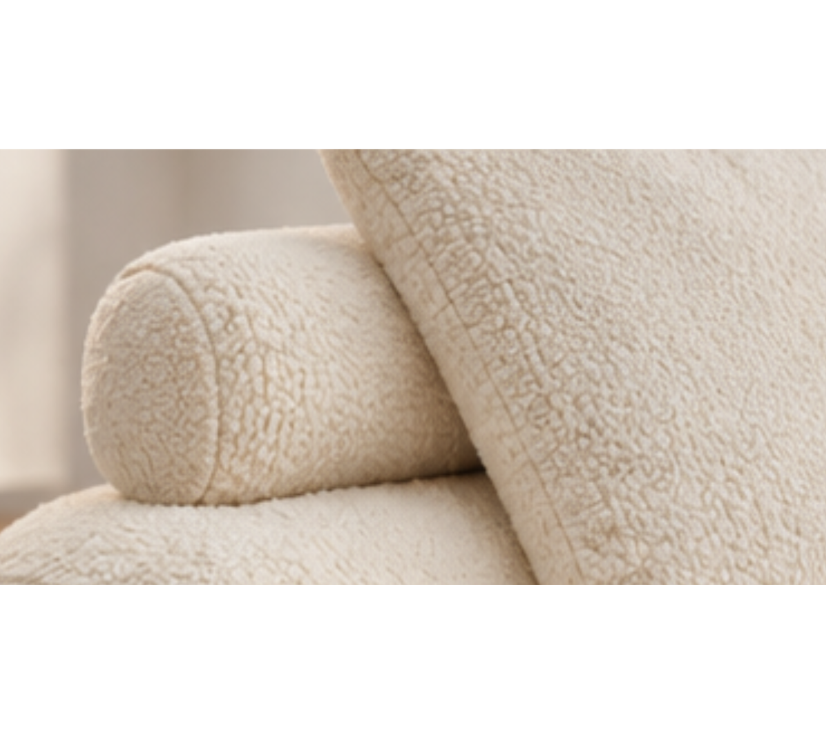 Canapé modulable en chenille | LUNO