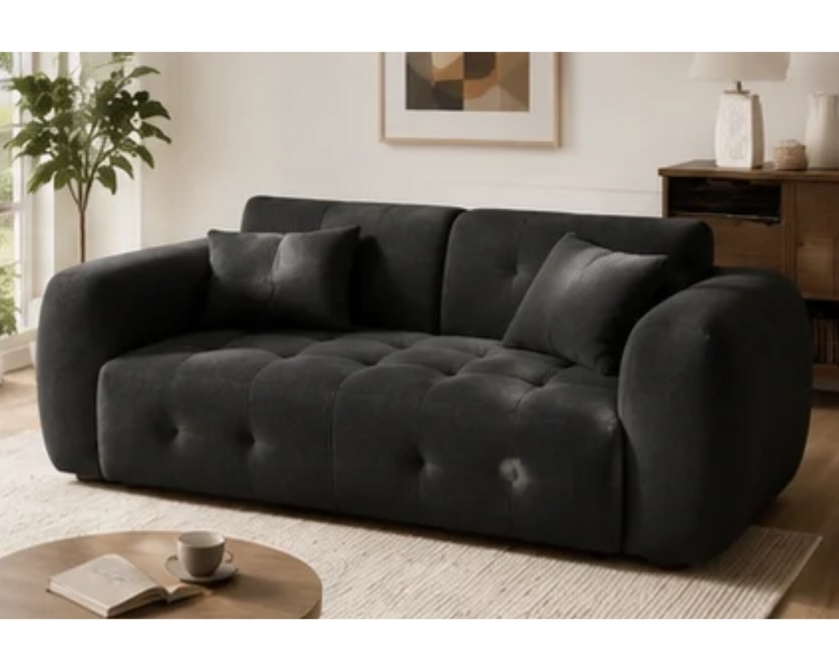 Canapé design contemporain avec dossier rembourré | NIVIO