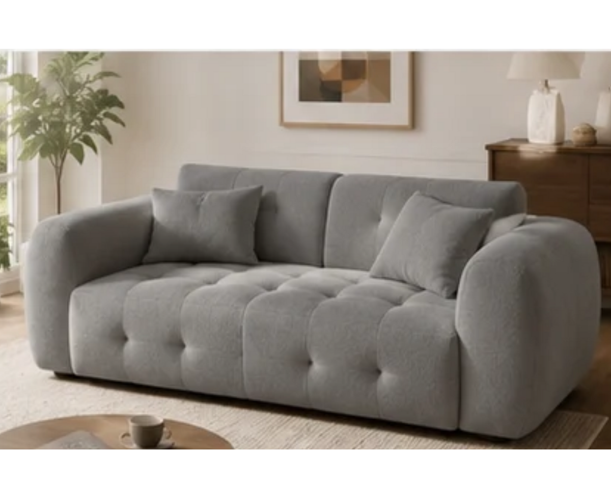 Canapé design contemporain avec dossier rembourré | NIVIO