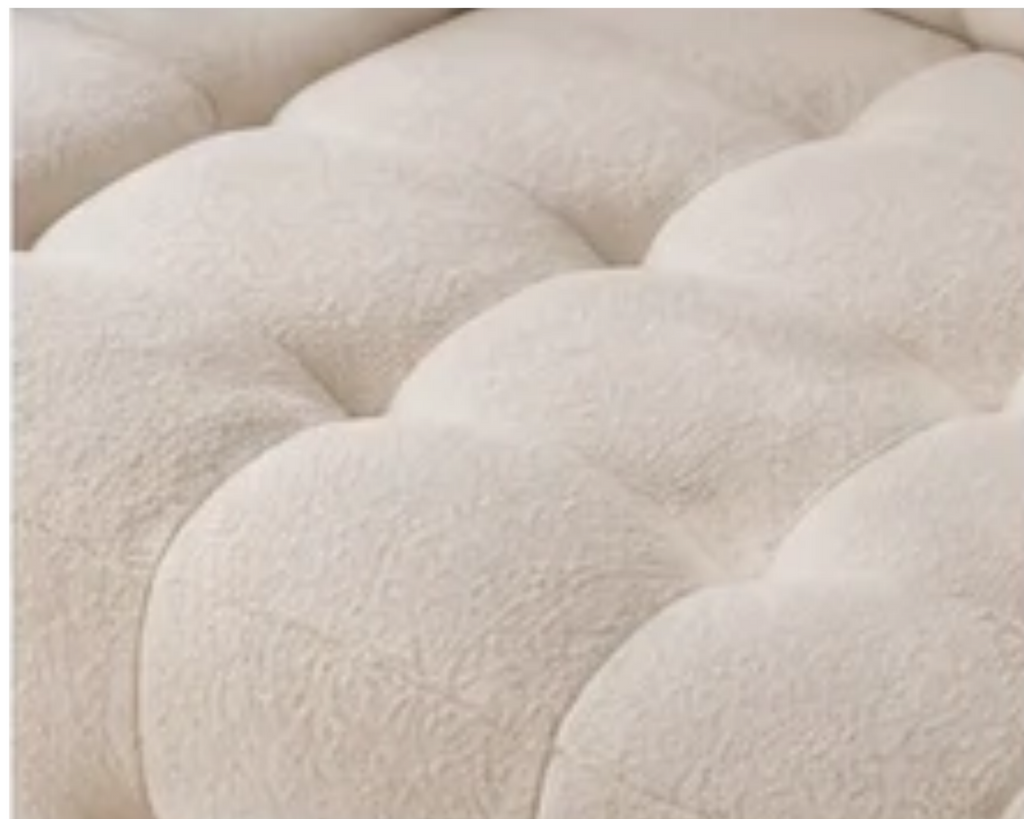 Canapé design contemporain avec dossier rembourré | NIVIO